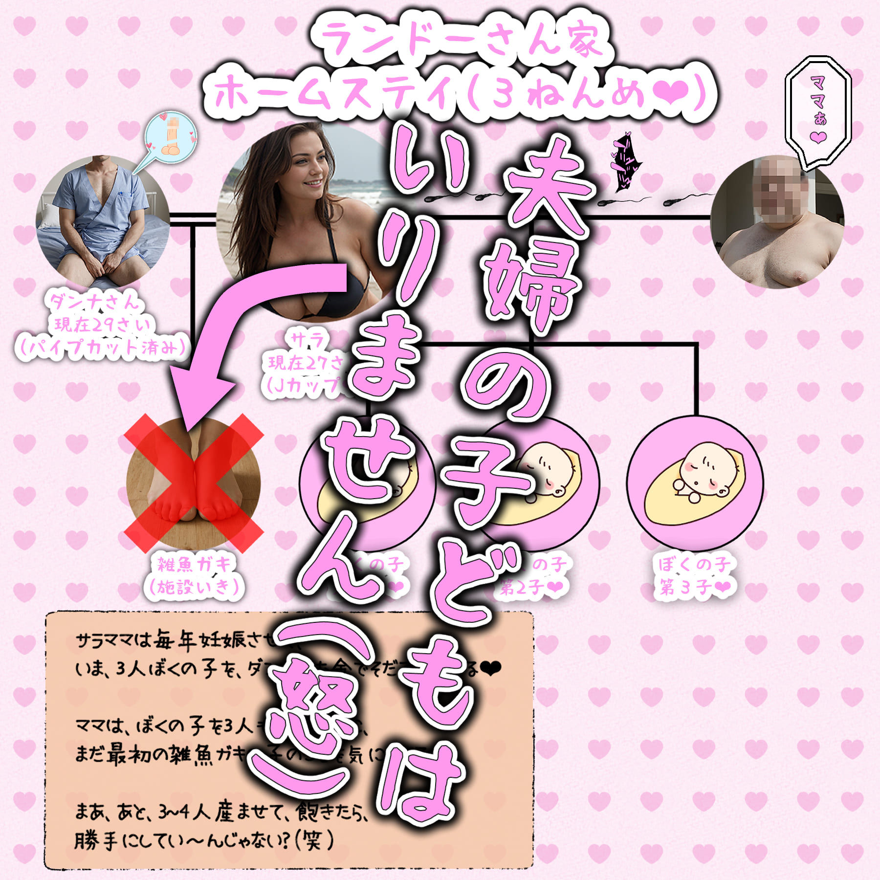 催●アプリで他人家庭にホームステイ托卵孕ませ記録サンプル9