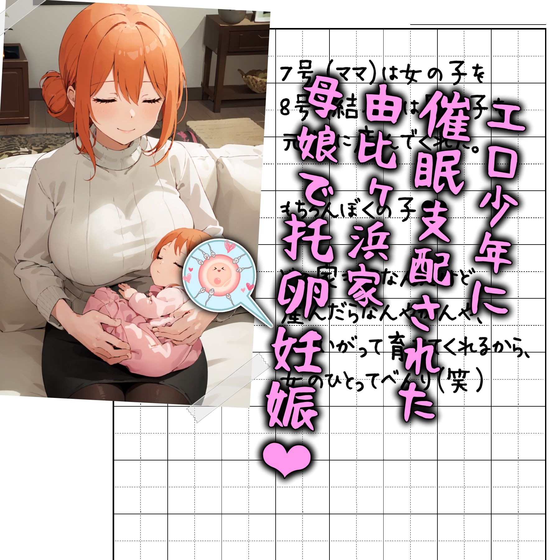 エロ●キに催●支配された由比ヶ浜家、母娘で托卵妊娠サンプル11